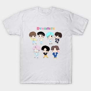 BTS DYNAMITE CHIBI T-Shirt